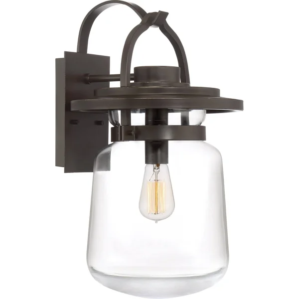 Quoizel - LLE8411WT - One Light Outdoor Wall Lantern - LaSalle - Western Bronze