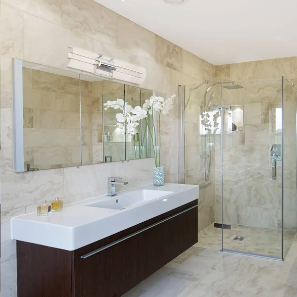 Globe Electric Aurora 2-Light Chrome LED Integrated Vanity Light with Acrylic Bubble Glass - 51521