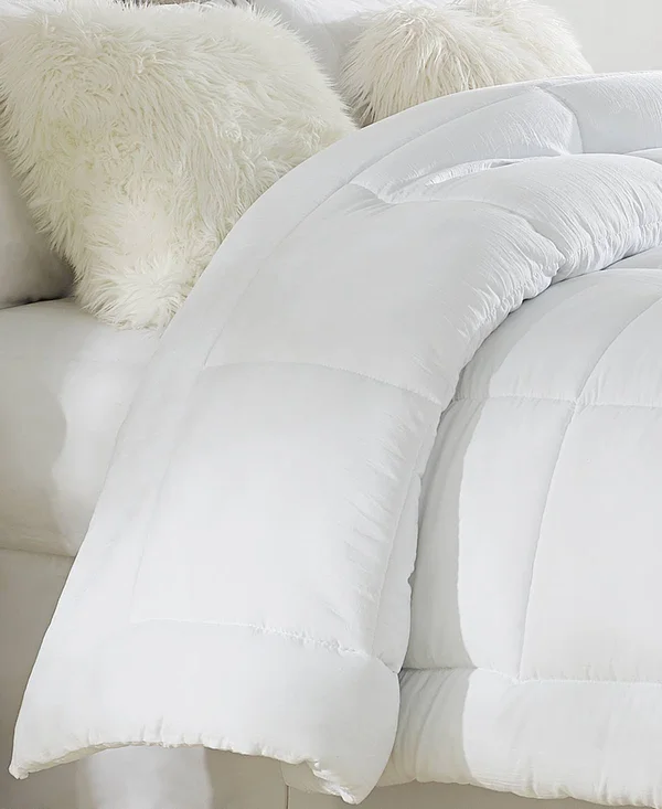 Tahari Extra Soft Prewashed Down Alternative Single Comforter - White - Twin