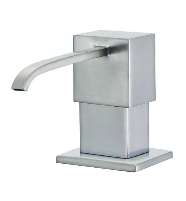 Danze D495944BS Sirius Deck Mount Soap & Lotion Dispenser Satin Black