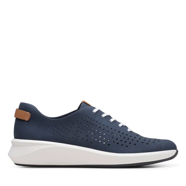 Clarks Un Rio Tie 6 Women's Navy
