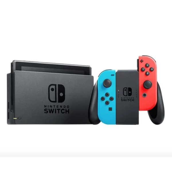 Nintendo Switch Console 2nd Generation, Neon Blue and Red