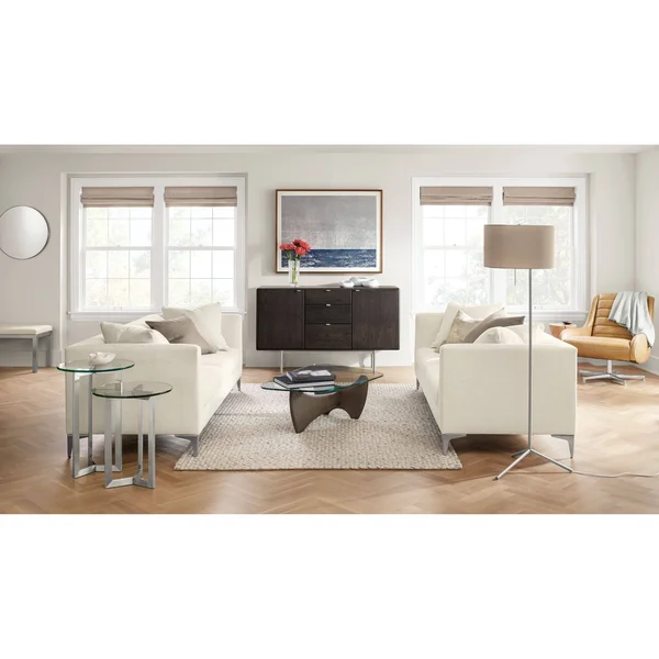 Room & Board - Modern Wallace Rug 3&x5& in Earth Brown