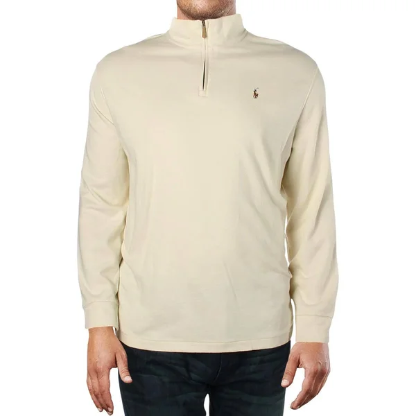 Polo Ralph Lauren Mens Estate Ribbed Mock Neck Sweater
