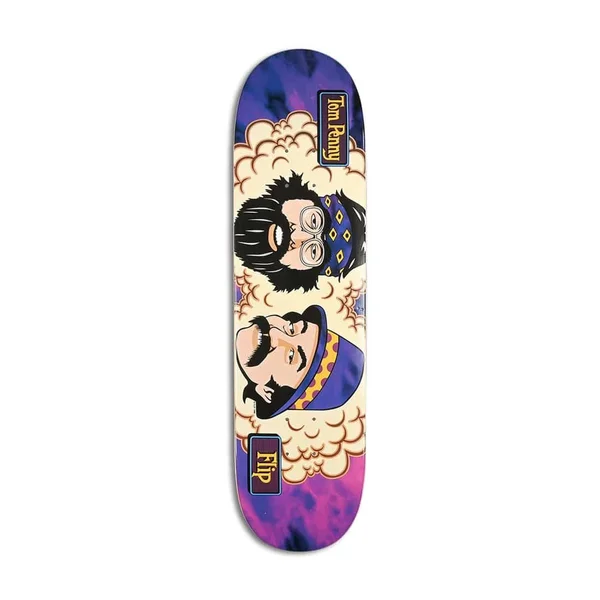 Flip Tom Penny Friends 8.13x22 Skateboard Deck - Purple Haze