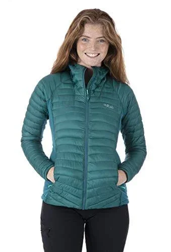 RAB Women's Cirrus Flex Hoody - 10 - Atlantis