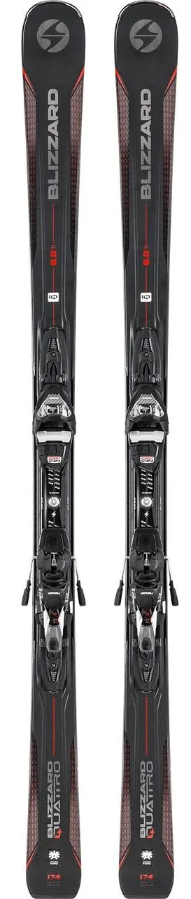 Blizzard Quattro 8.0 Ti Skis with TPX 12 Bindings 174cm