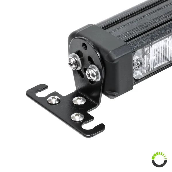 LAMPHUS SolarBlast Sbls64 29 inch 24W LED Traffic Advisor Light Bar - Amber White, Yellow