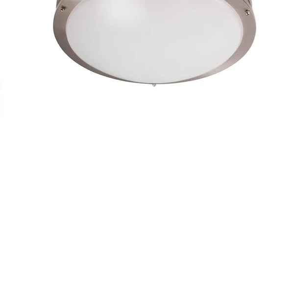 LED Flush Mount Ceiling Light in Brushed Nickel