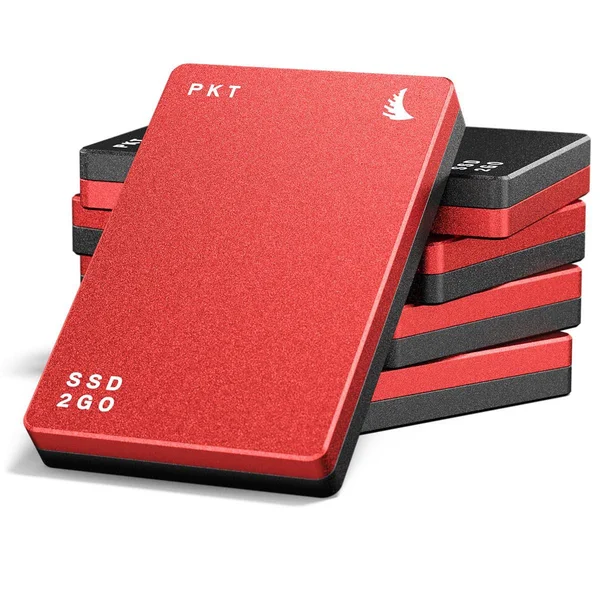 Angelbird 512gb SSD2GO Pkt MK2 External SSD (Red)