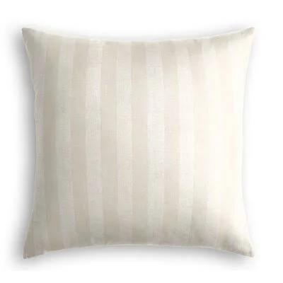 Square Pillow Cover & Insert Loom Decor Silver 22x22 x 22x22