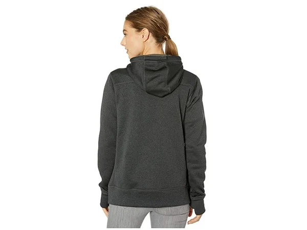 Burton Women's Oak Full-Zip Hoodie - True Black Heather, M