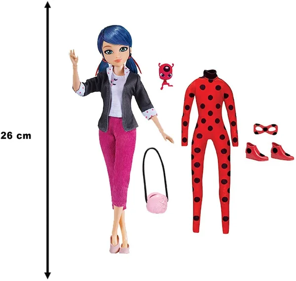 Miraculous P50355 Superhero Secret Fashion Doll