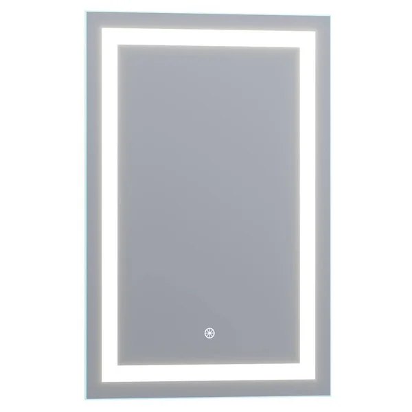 LUXAAR LEDSM2024 Lumina 24 x 36 inch LED Lighted Vanity Mirror with Built-in Dimmer and Anti-Fog Feature