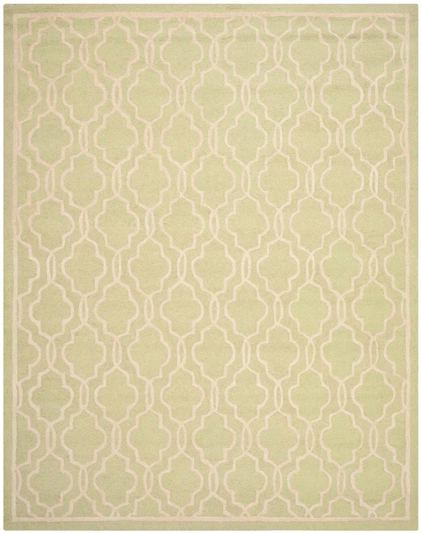 Safavieh Cambridge Light Green & Ivory 9& x 12& Rug
