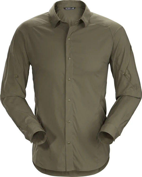 Arc&teryx Men's Elaho Shirt LS, Arbour, Size XL