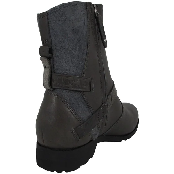 Teva Women's W Delavina Low-Mosaic Boot - Grey, 6 M US