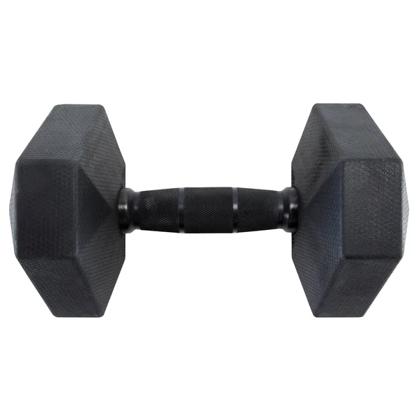 Domyos Weight Training Hex Dumbbell - 22 lbs in Black