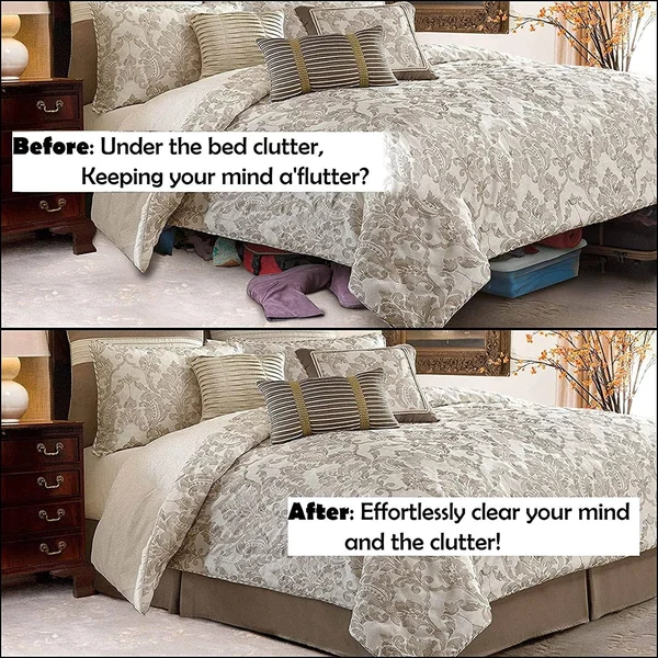 Harmony Lane Tailored Bed Skirt Sage Twin XL 14 inch Drop - Size: 14 Drop, Green