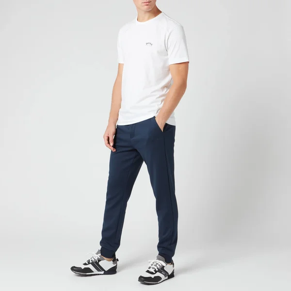 Boss Tee Curved T Shirt in White