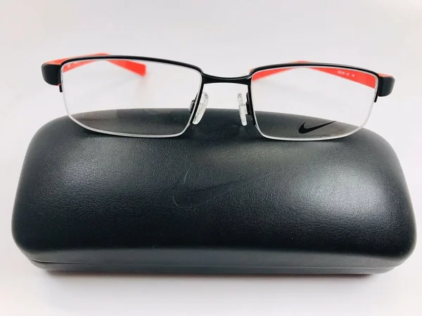 Nike 8160 Eyeglasses - 012 Satin Black/Black