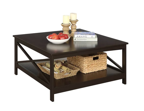 Convenience Concepts Square Coffee Table - Espresso