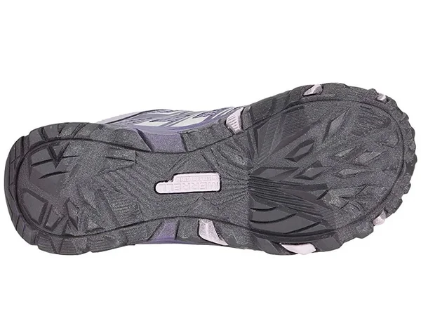Merrell Kids Moab FST Low A/C Waterproof Girls Shoes 9234557 - 12 Little Kid W, Cadet, Purple Ash