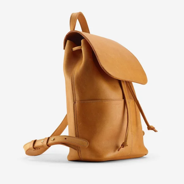 Abby Drawstring Backpack - Sand by Parker Clay