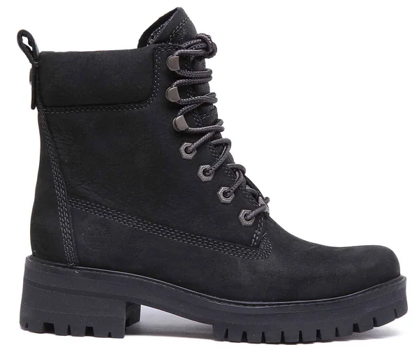 Timberland A1Kih Courmayeur 6 inch Boot in Black - Womens Lace Up