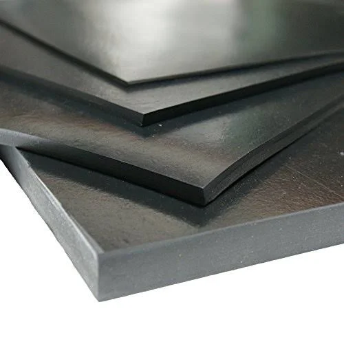 Rubber-Cal 20-101 Neoprene Sheet -60A - 1/2x22 Thick x 36x22 W x 12x22 L