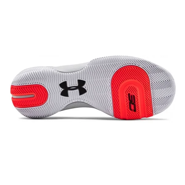 Under Armour Men's SC 3ZERO III Basketball Shoes, White - Size 13.0