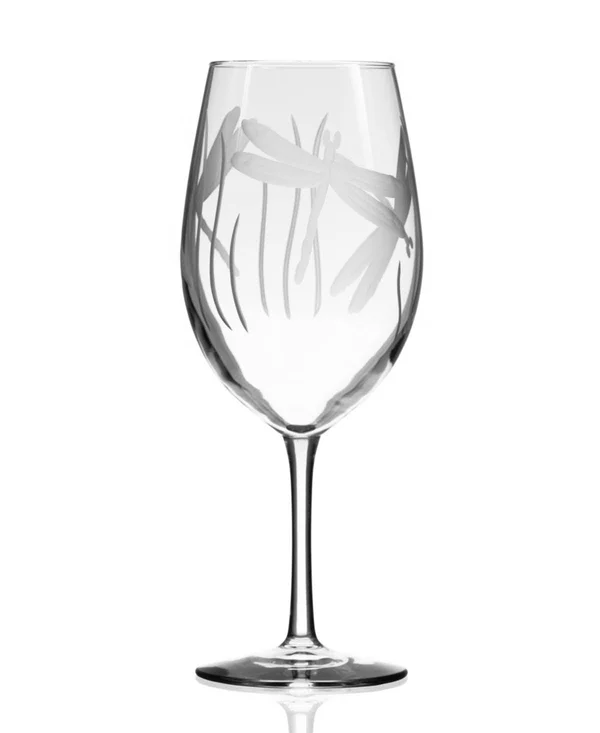 Rolf Glass Dragonfly All Purpose Wine 18oz - Set of 4 Glasses