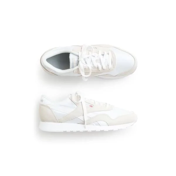 Reebok Classic Nylon Men's Shoes, Size: 12, White