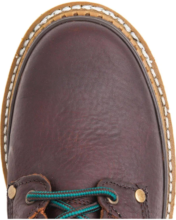 Georgia Giant Women's Steel Toe Work Boot, Size: 11, Brown