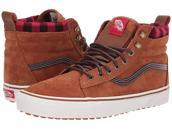 Vans Sk8-Hi MTE Leather &Glazed Ginger& Mens Sneakers - Size 6.5
