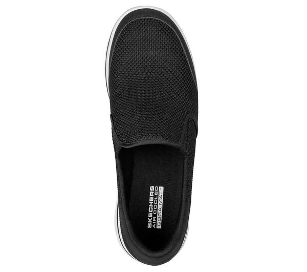 Skechers Men's GOwalk 5 - Beeline Walking Shoes - Black/White, 8.5