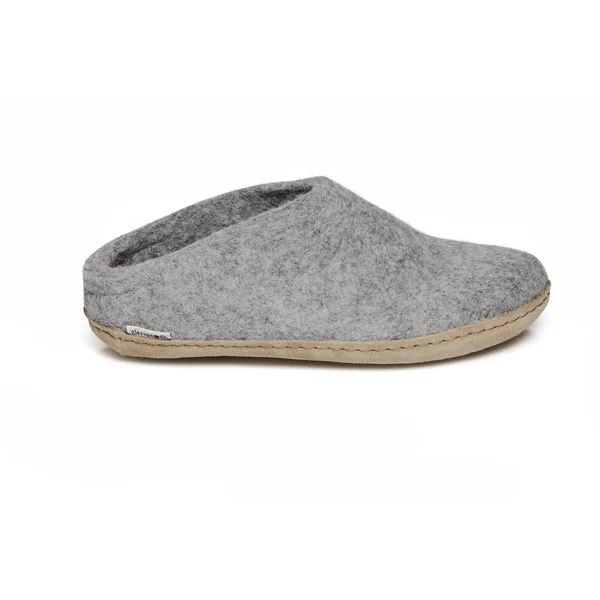 Glerups Open Heel Grey