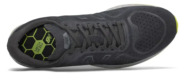 New Balance Men's Fresh Foam Arishi V2 Running Shoe, Size: 10 4E, Black Yellow