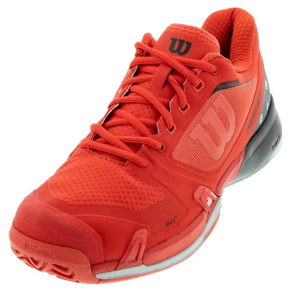 Wilson Men's Rush Pro 2.5 Pickleball Shoes - Red