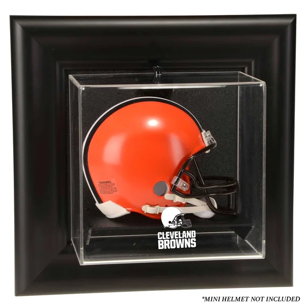 Cleveland Browns Wall Mounted Mini Helmet Display Case