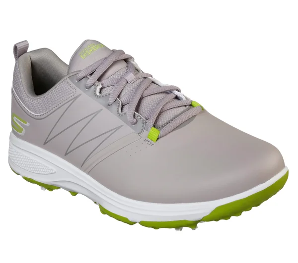 Skechers Men's Go Golf Torque Golf Shoes, Gray/Lime, 7.5