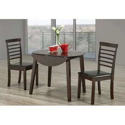 Eminence 3 Piece Drop Leaf Dining Set Winston Porter