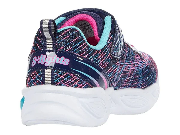 Skechers S Lights: Shimmer Beams - Sparkle Glitz Navy/Multi 13.5
