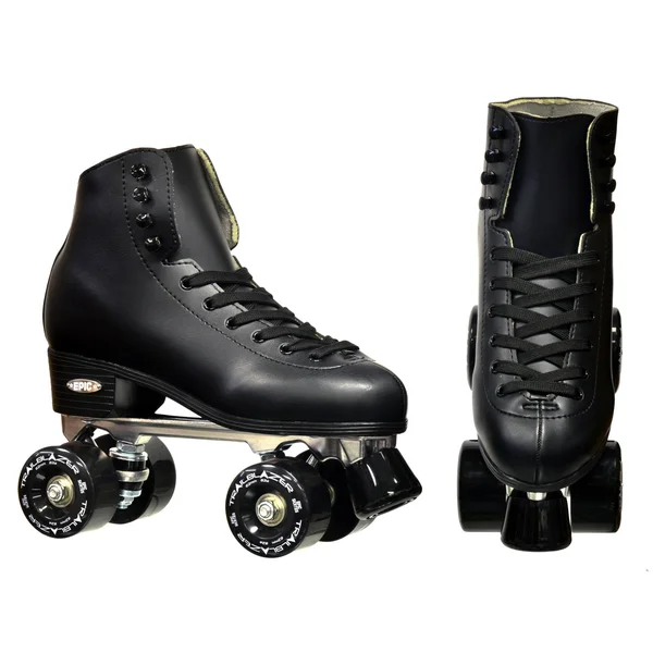 Epic Classic Black Quad Roller Skates, Size: 8