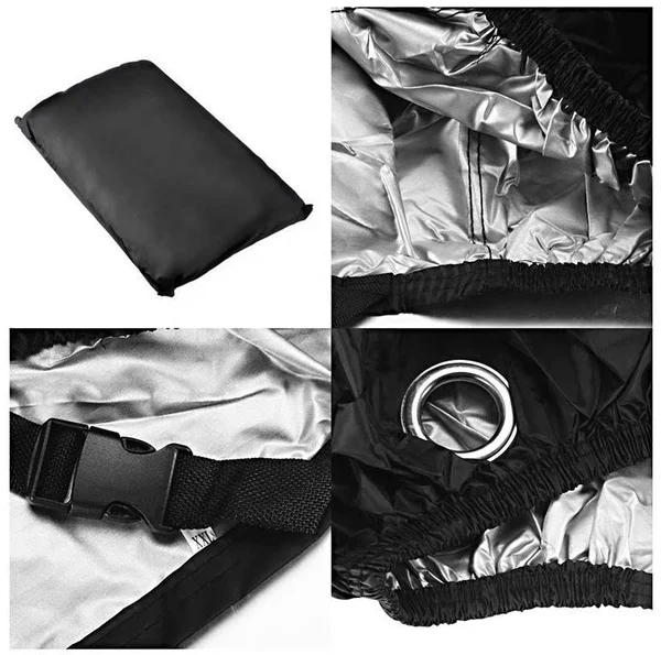 Cover Moto Guzzi V9 Bobber, Sport, Roamer Outdoor Tarpaulin Craftride XL in black-red, 230 x 92 x 125 cm