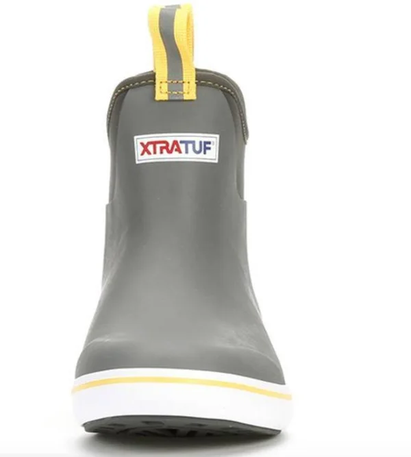Xtratuf 6x22 Ankle Deck Boots - Men's 8 - Navy/Red