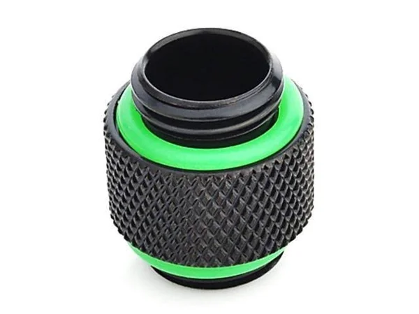 Bitspower G1/4x22 10mm Male to Male Fitting, Matte Black