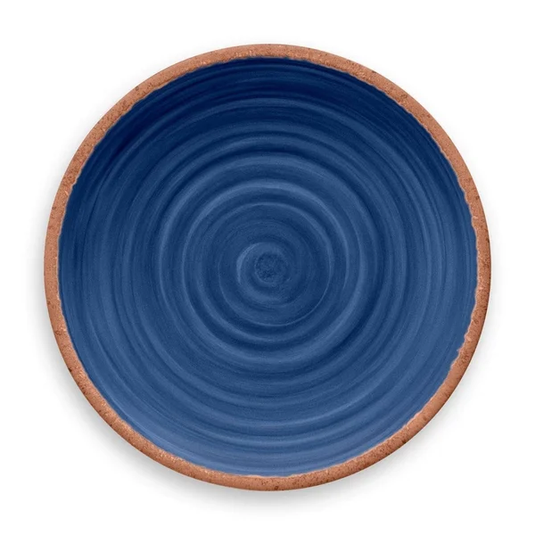 TarHong Rustic Swirl Dinner Plate Indigo - Blue
