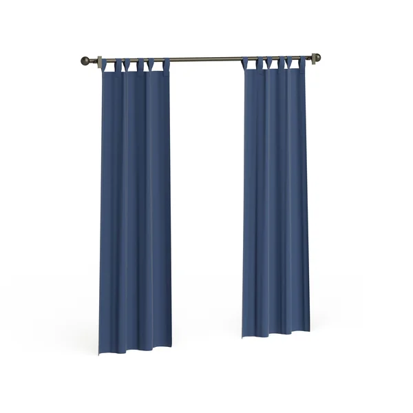 Pine Canopy Weathermate Insulated Cotton Curtain Panel Pair, Red
