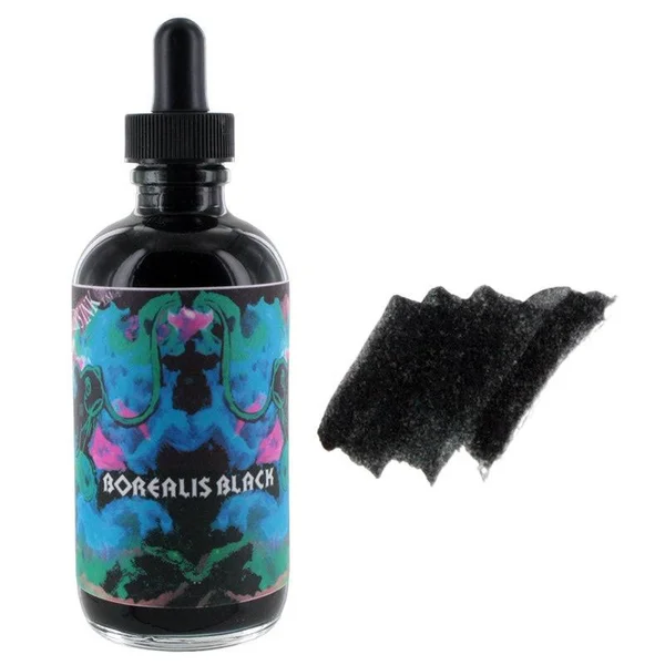 Noodler&s Ink Fountain Pen Bottled Ink with Eyedropper - 4.5 Ounces, Free Pen, 10 Color Options (Baystate Blue)